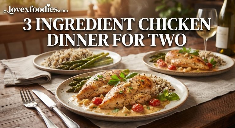 3 Ingredient Chicken Dinner for Two: An Easy, Delicious, and Budget-Friendly Recipe