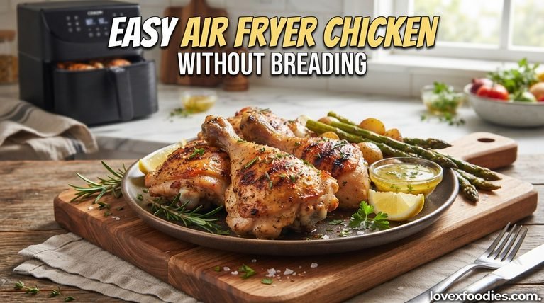 Easy Air Fryer Chicken Without Breading – Juicy, Tender, and Full of Flavor