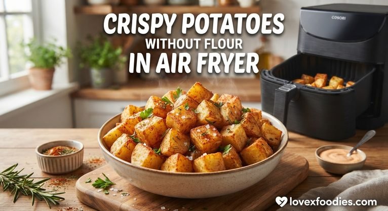 Crispy Potatoes Without Flour in Air Fryer: Easy, Golden, and Crunchy